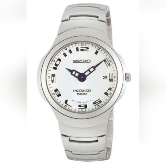 Seiko Other - Seiko Premier Stainless Steel Men's Watch SKP051